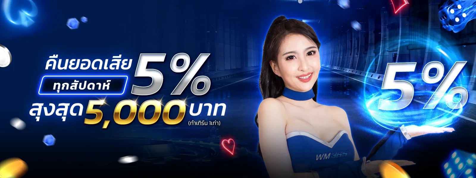 คืนยอดเสีย 5% BY panda81 app
